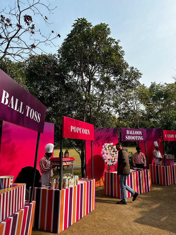 Game and Food Stall